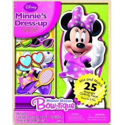 Joc magnetic de vestimentatie - Disney Minnie